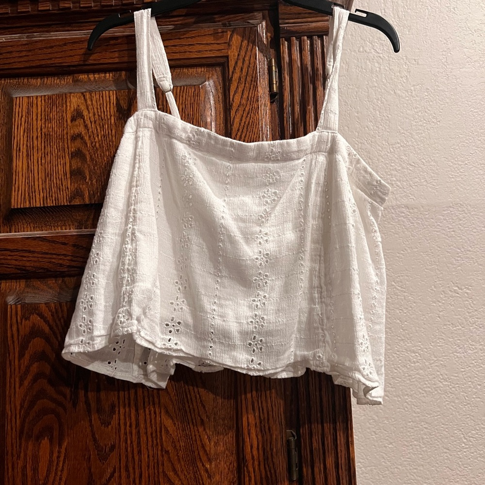 White tank top